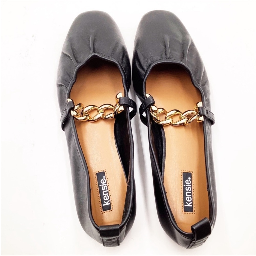 🆕{Kenzie} Nellie Chain Flats - Picture 3 of 6
